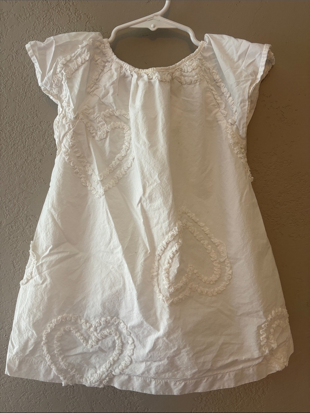 Zara Heart Appliqué Girls' Dress